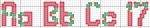 Alphabet 17 Cross Stitch Design