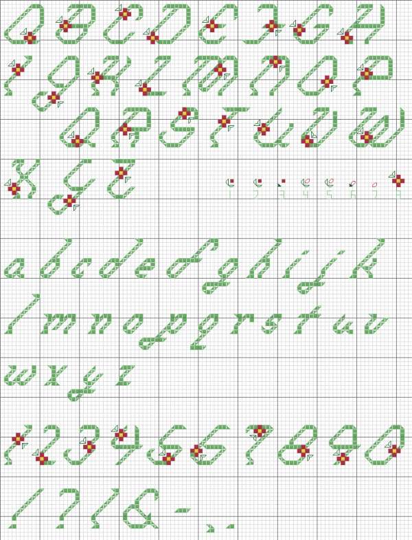 Cross Stitch Alphabet вЂ” Learn to stitch gorgeous ABCs