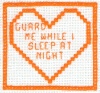 Guard me while I sleep at night