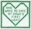 and wake me safe by dawn's first light