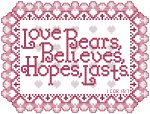 He Is Risen Cross Stitch