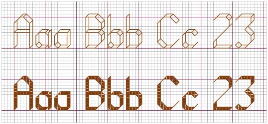 Free Cross Stitch Alphabet Patterns Printable Online
