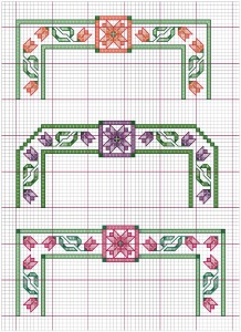 Featured image of post Simple Cross Stitch Floral Border : Flowers, fruits, herbs &amp; spices can all be found here.