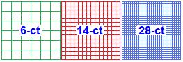 cross stitch graph paper