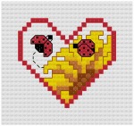 Go to Ladybug Cross Stitch pattern page