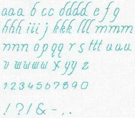 Flourishes Alphabet 4