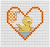 Go to Rubber Ducky Cross Stitch pattern page