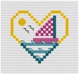 Go to Sailboat Cross Stitch pattern page