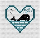 Go to Whale Cross Stitch pattern page