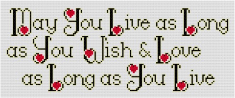 Free Counted Cross Stitch Alphabet Charts